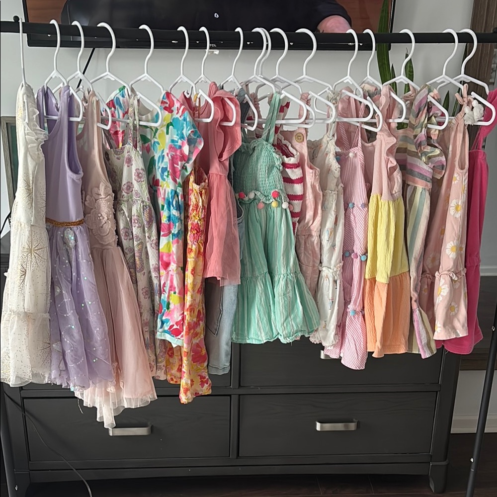 Colorful Girls' Dresses Collection , gently worn 3T